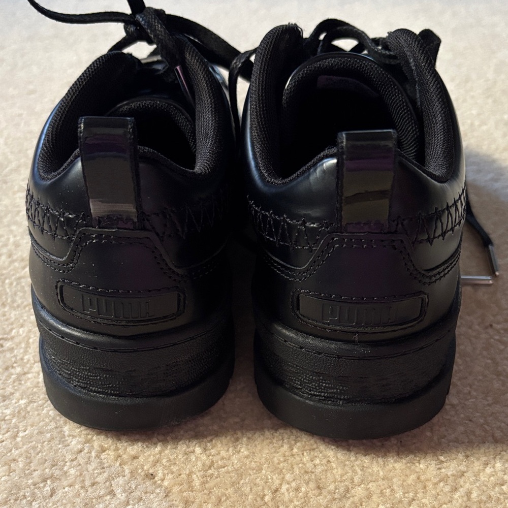 Puma x Dua Lipa Mayze Black Chunky Sole Sneakers (FITS NARROW) - Picture 10 of 13